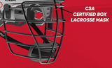 Cascade CBX Box Lacrosse Facemask