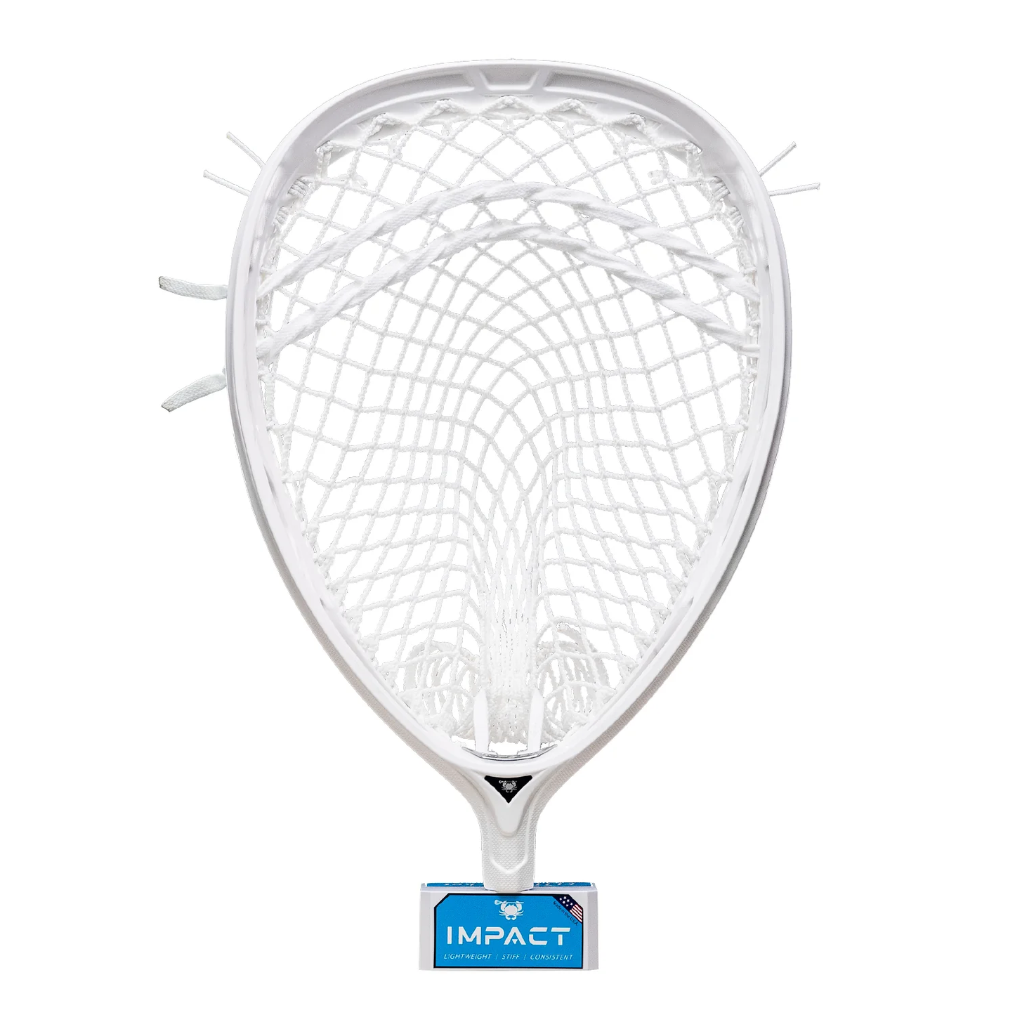 East Coast Dyes Impact Goal Head - Elite Pocket - White Impact Mesh semi-soft