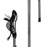 Signature Lacrosse Titanium Pro Universal Complete Lacrosse Stick - 30" Gun Metal/Black