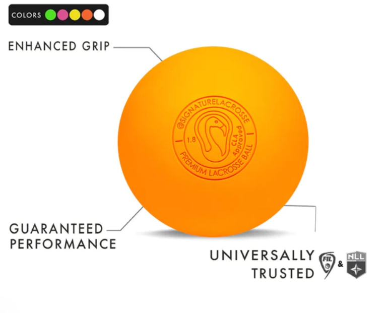 Signature Lacrosse CLA/NCAA Certified Lacrosse Balls