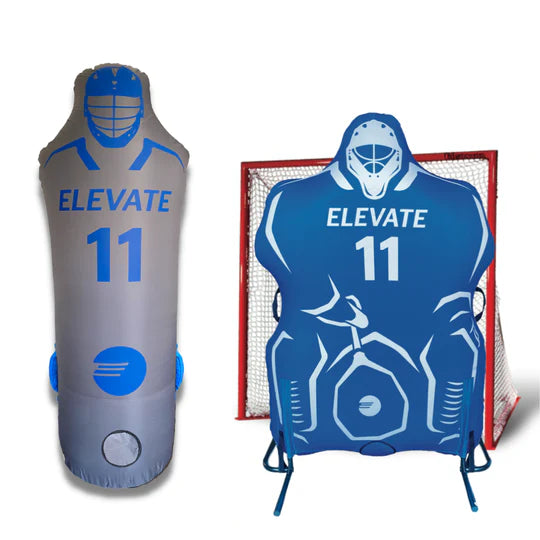 Elevate 11th Man Box Lacrosse Goalie & Defender Pro Combo Pack