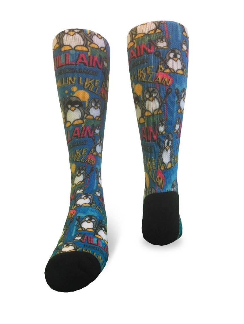 Flow Society - Chillin Villain Youth Lacrosse Crew Socks