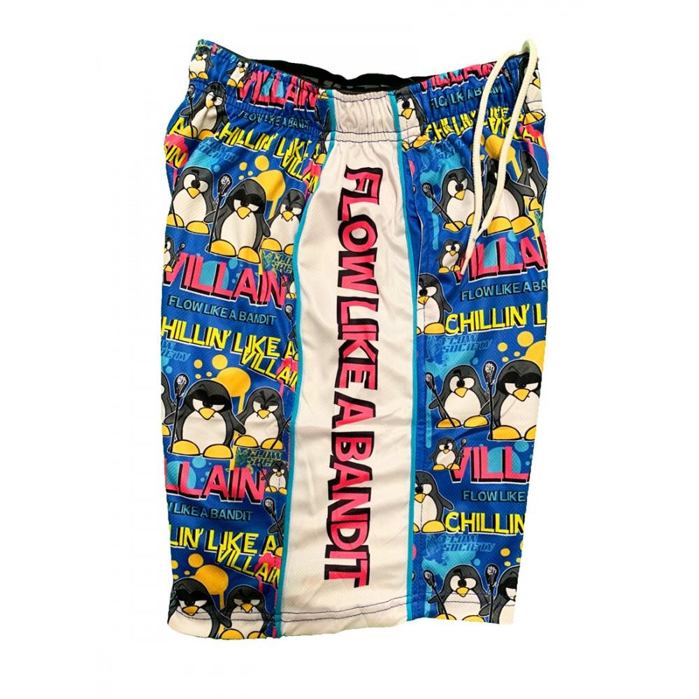 Flow Society - Chillin Villain Men's Lacrosse Shorts