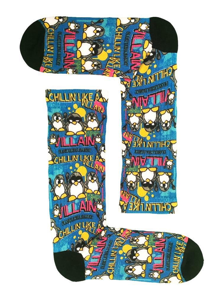 Flow Society - Chillin Villain Youth Lacrosse Crew Socks