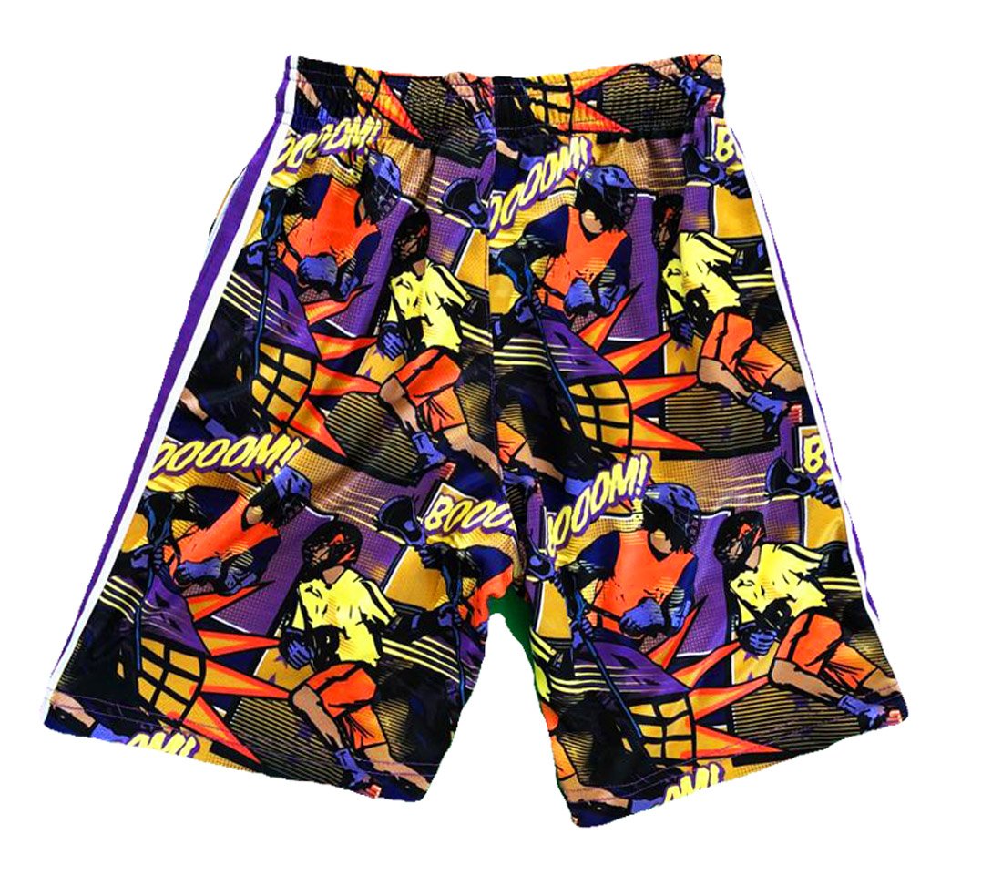 Flow Society - Comic LAX Sideline Men's Lacrosse Shorts