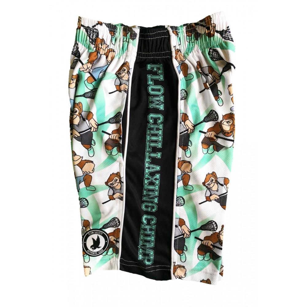 Flow Society - Laxing Chimp Men's Lacrosse Shorts