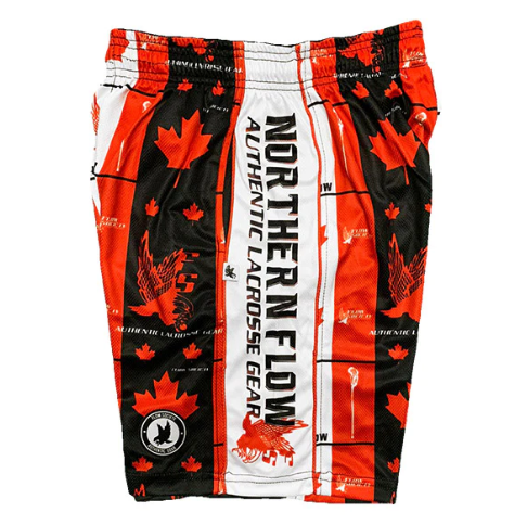 Flow Society - Oh Canada Men's Lacrosse Shorts