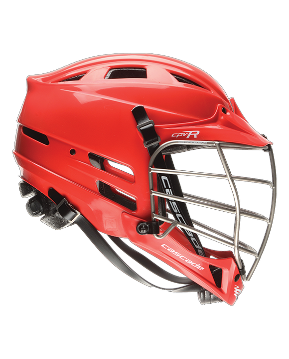 Cascade CPV-R lacrosse helmet side view