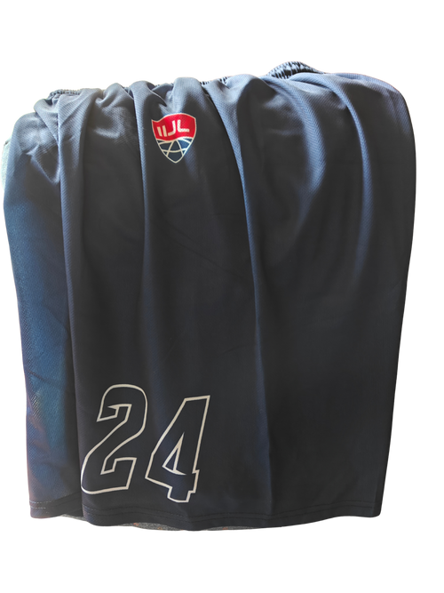 Australian Box Lacrosse sublimated player shorts (numbered)