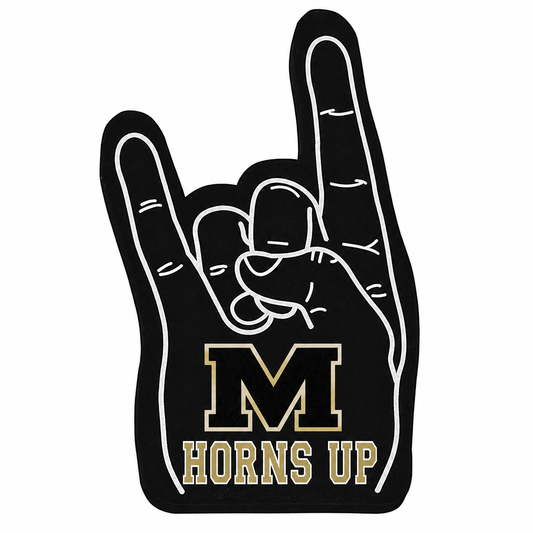 Horns Up Fan Hand