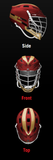 Cascade CPV-R 'Legends Lacrosse' Custom Helmet
