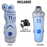 Elevate 11th Man Lacrosse Defender & Goalie Combo Pack