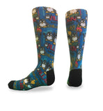 Flow Society - Chillin Villain Youth Lacrosse Crew Socks