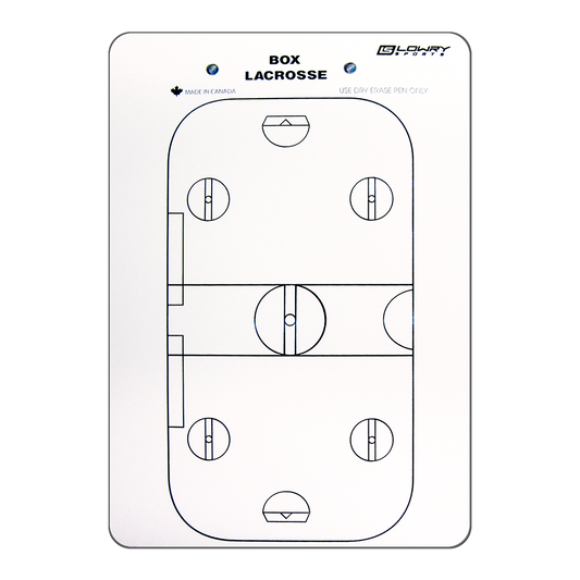 Box Lacrosse Coaches Board - 10" x 14"