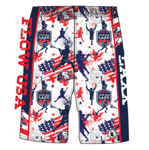 Flow Society - Flow Lax USA Men's Lacrosse Shorts