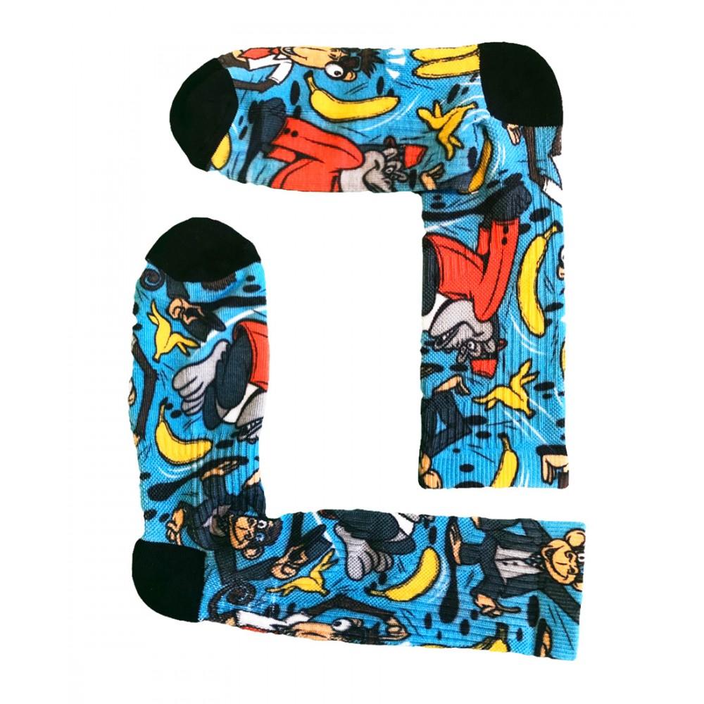 Flow Society - Monkey Suit Youth Lacrosse Crew Socks