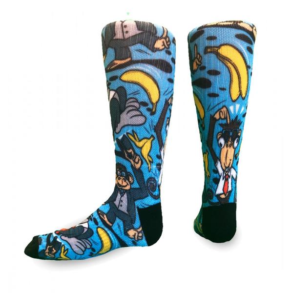 Flow Society - Monkey Suit Youth Lacrosse Crew Socks