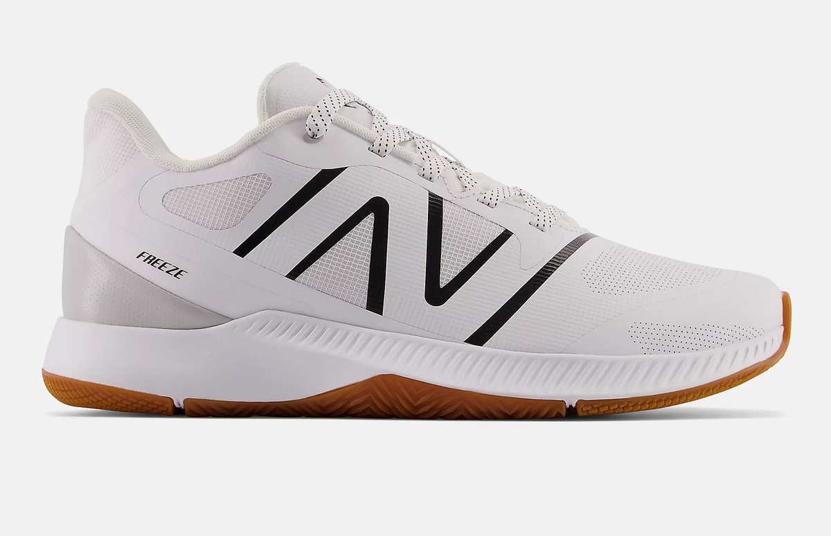 New Balance FreezeLX v4 box lacrosse shoes