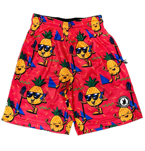 Flow Society - Pineapple Men's Lacrosse Shorts