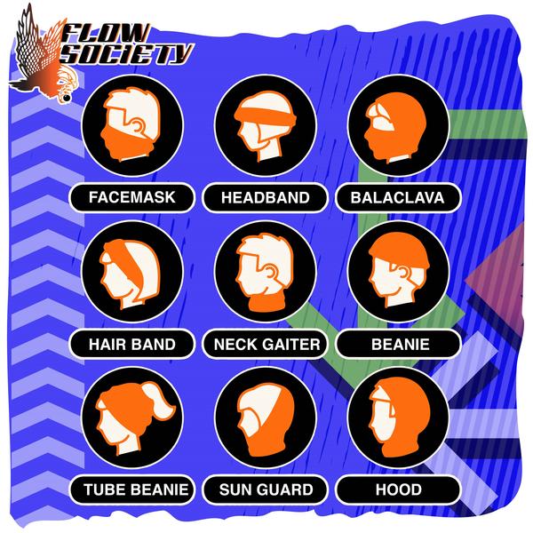 Flow Society - Shamrock Flow Tube Mask