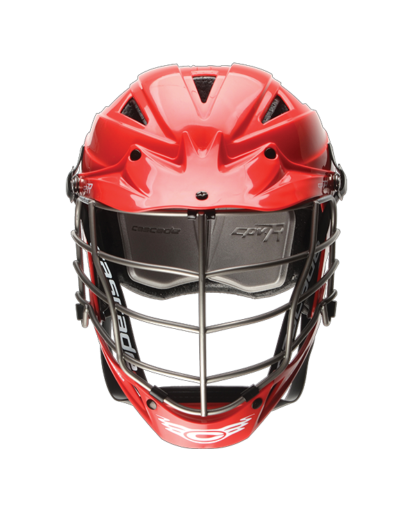 Cascade CPV-R lacrosse helmet front view