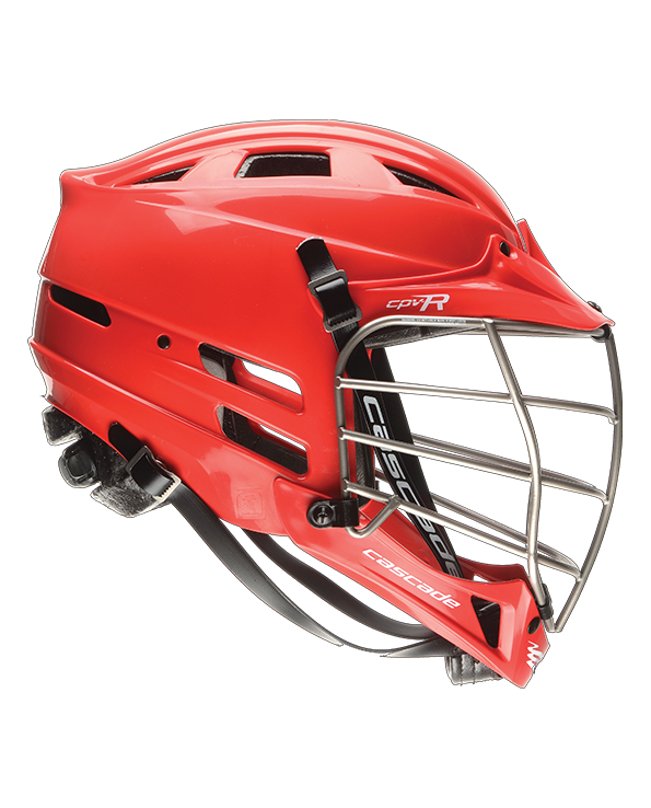 Cascade CPV-R lacrosse helmet side view